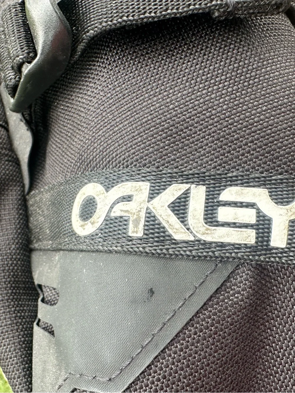 Oakley Black Commuter Backpack with Front Zip Pocket